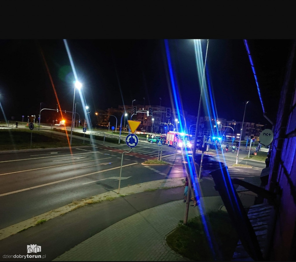 Groźne zderzenie na Szosie Chełmińskiej