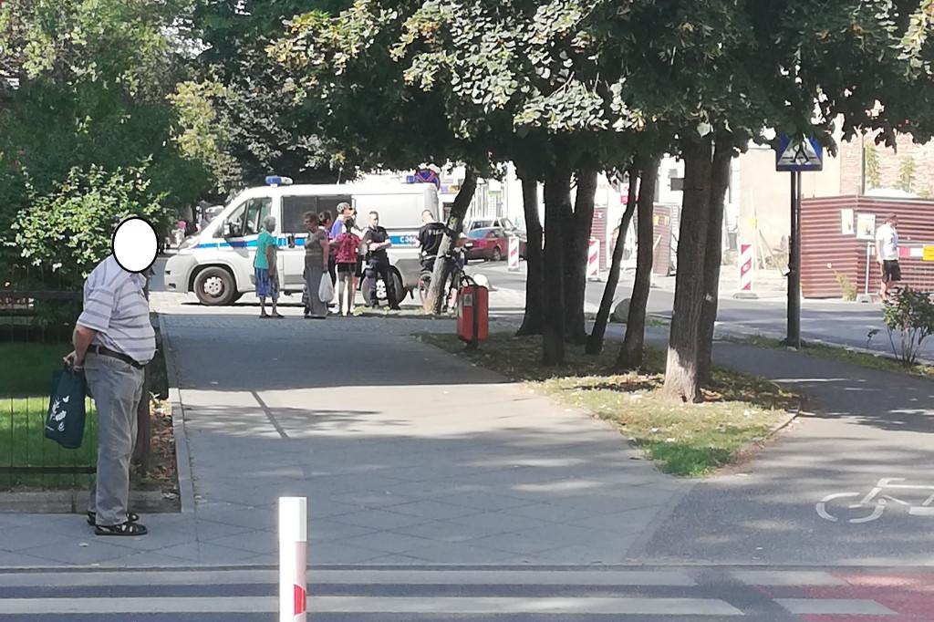 Bójka na ścieżce rowerowej