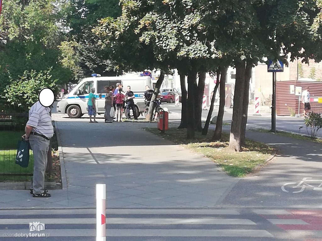 Bójka na ścieżce rowerowej