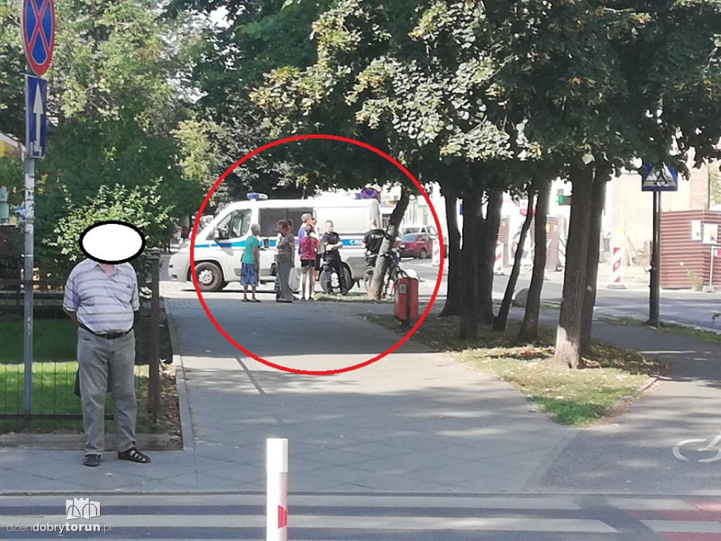 Bójka na ścieżce rowerowej