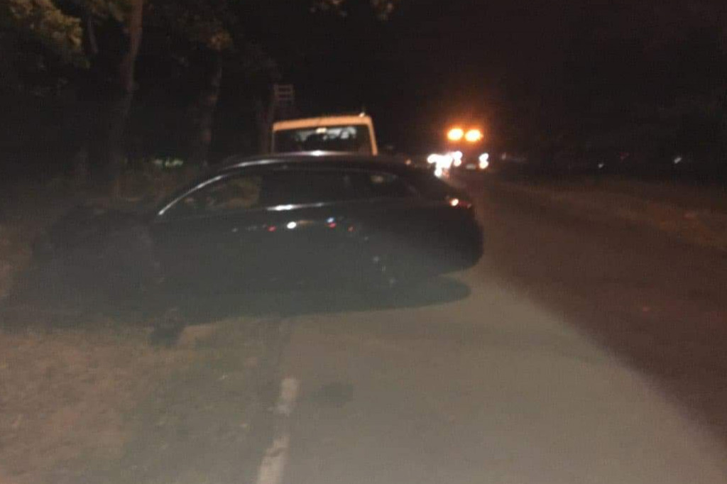 Wypadek czterech aut w Silnie