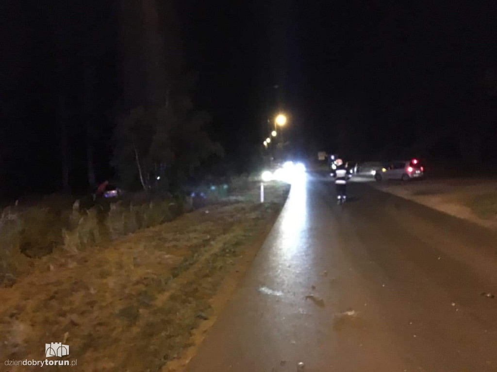 Wypadek czterech aut w Silnie