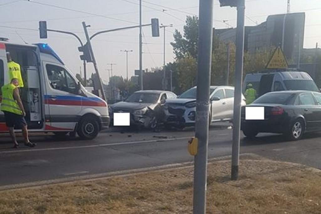 Wypadek na wiadukcie Kościuszki