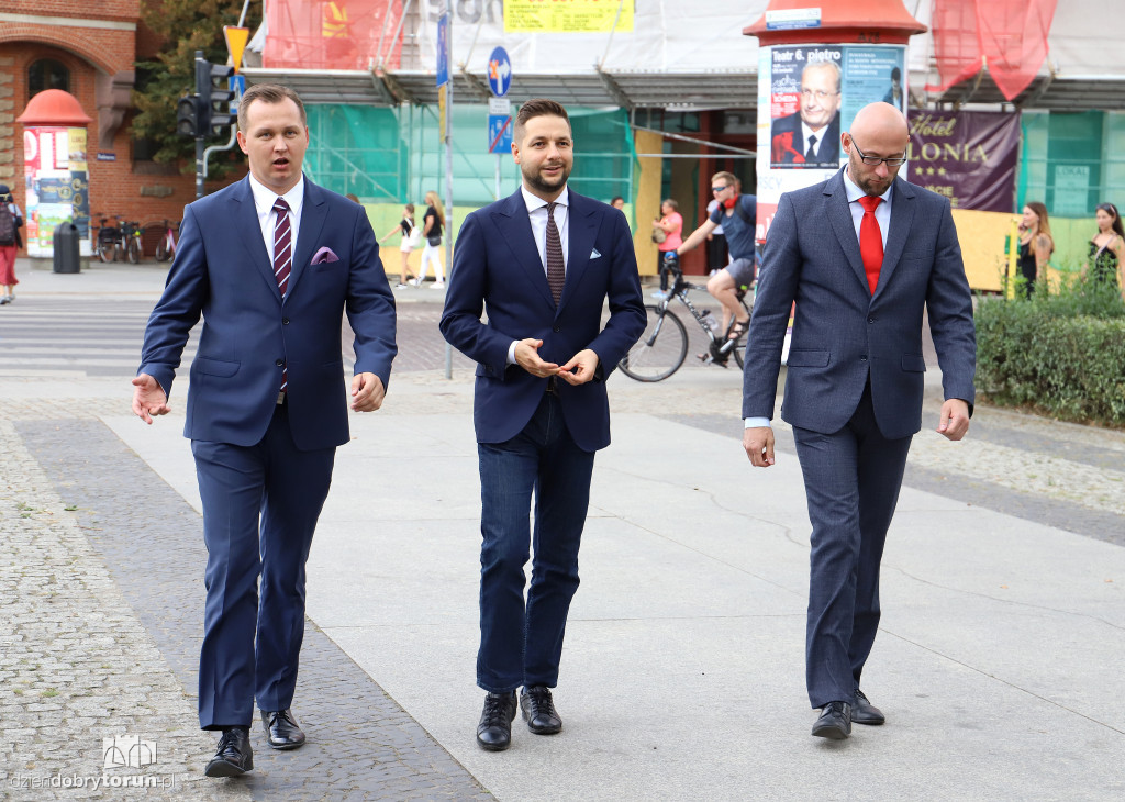Konferencja PiS w Toruniu
