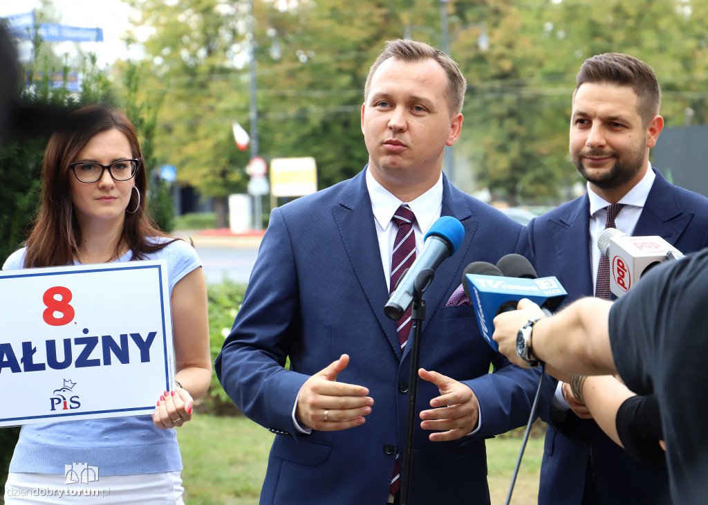 Konferencja PiS w Toruniu