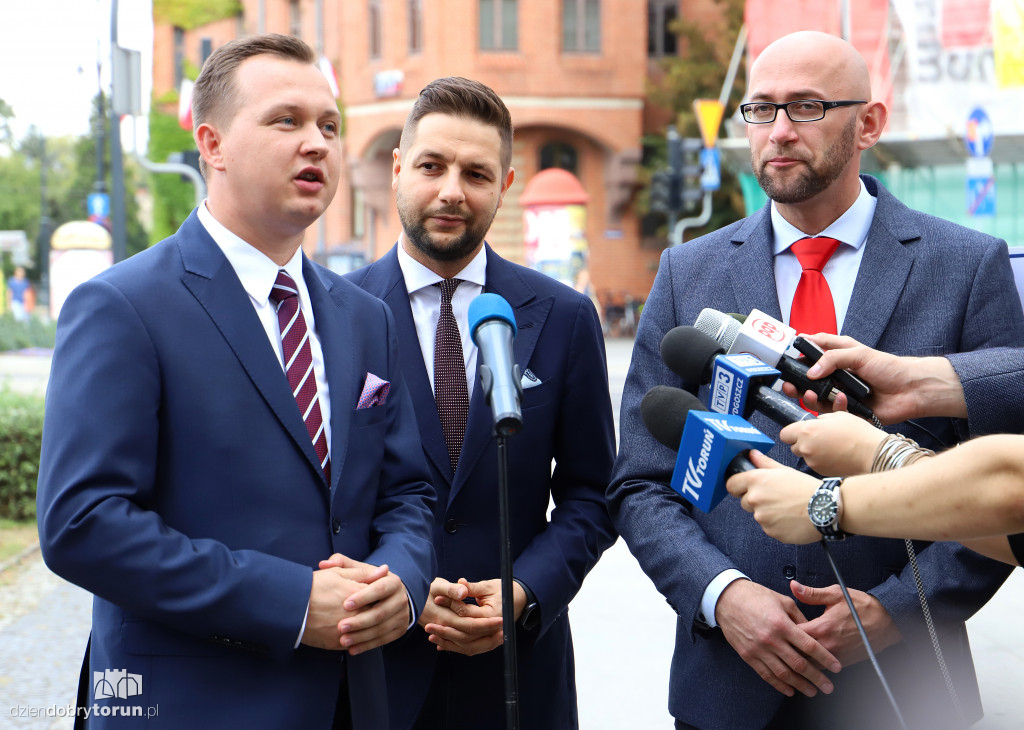 Konferencja PiS w Toruniu