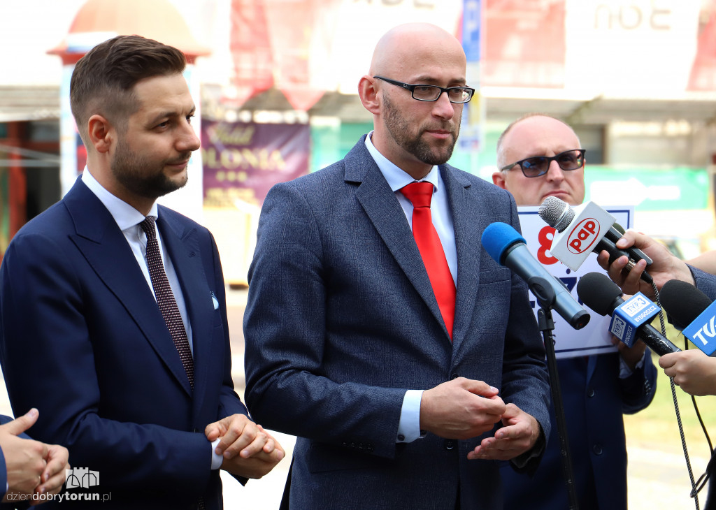 Konferencja PiS w Toruniu