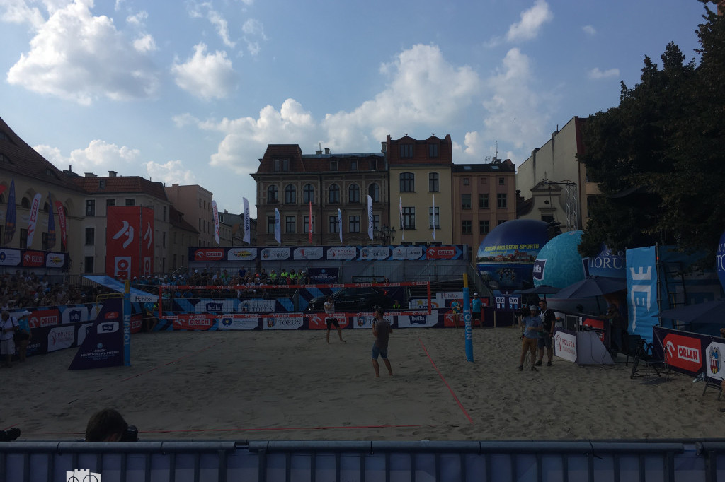 Mecz Gwiazd Plaży Gotyku w Toruniu