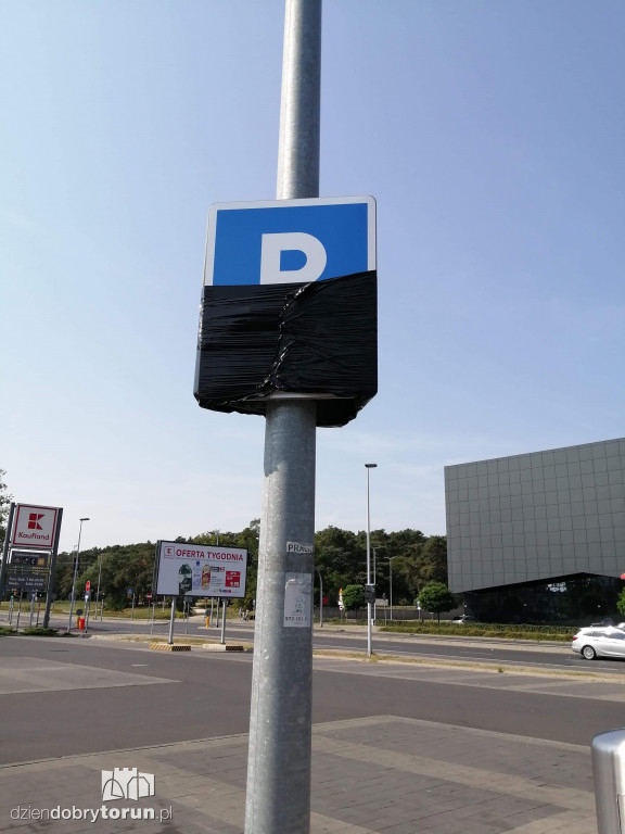 Płatny parking przy Kauflandzie