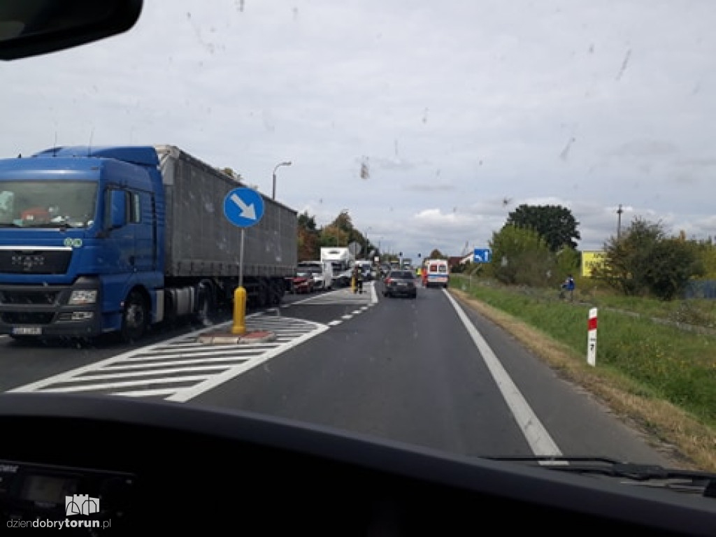 Groźne zderzenie pod Toruniem