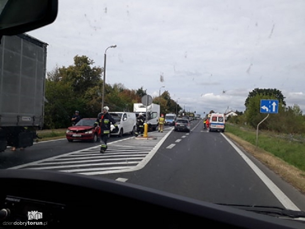 Groźne zderzenie pod Toruniem