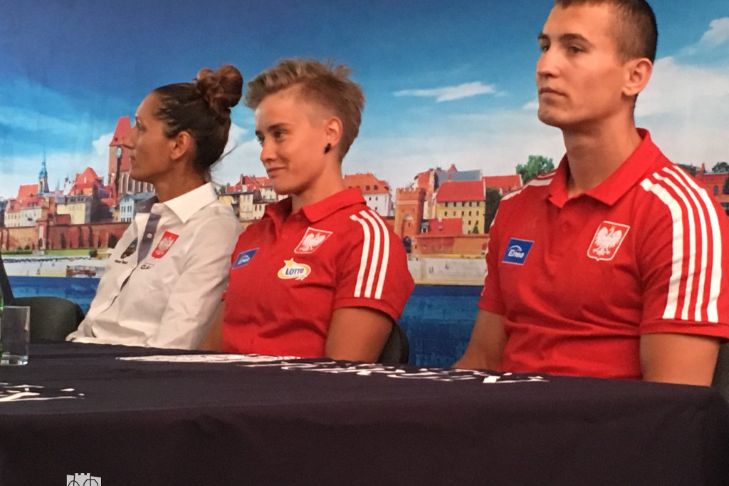 Konferencja prasowa z olimpijczykami