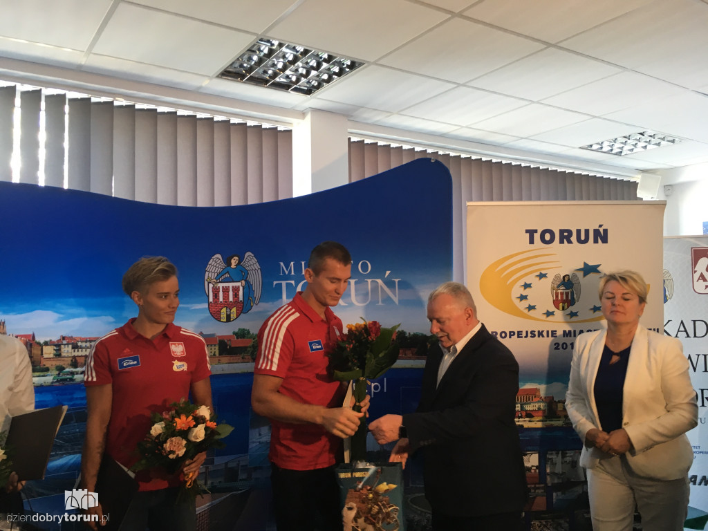 Konferencja prasowa z olimpijczykami