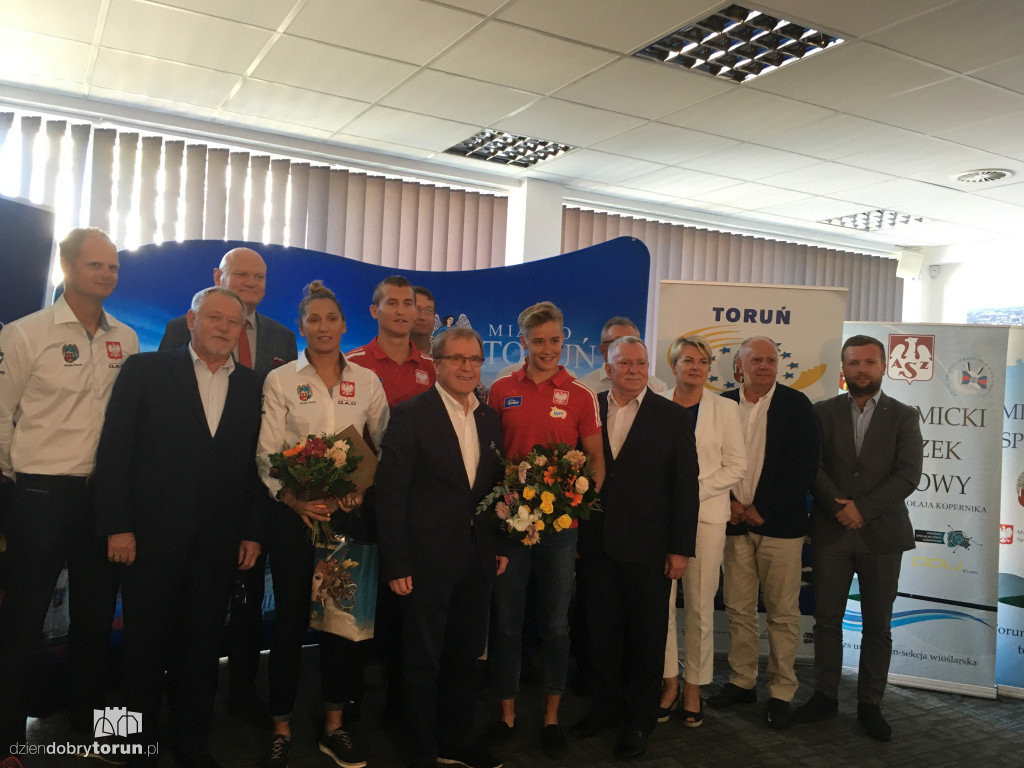 Konferencja prasowa z olimpijczykami