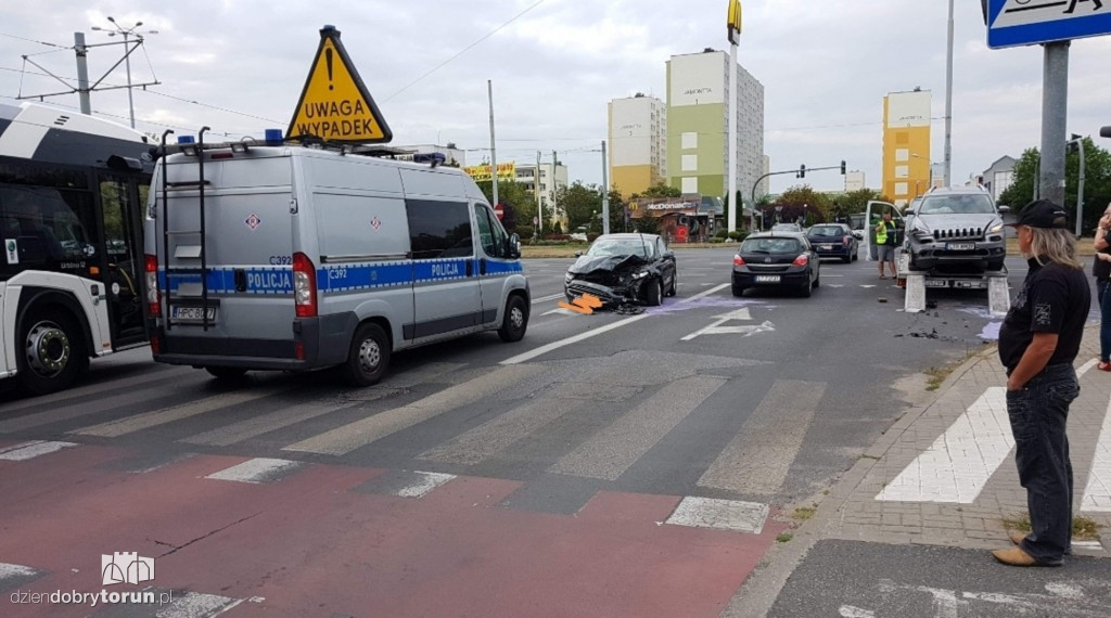Wypadek na Szosie Lubickiej/ Ślaskiego