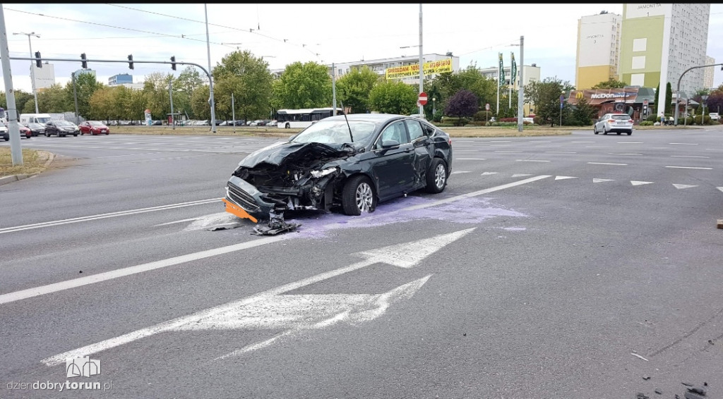 Wypadek na Szosie Lubickiej/ Ślaskiego