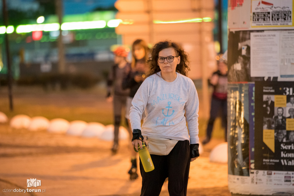 Nightskating koło Toruń Plaza