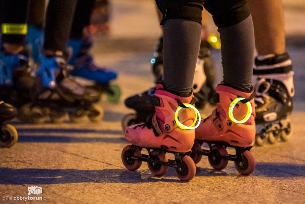 Nightskating koło Toruń Plaza