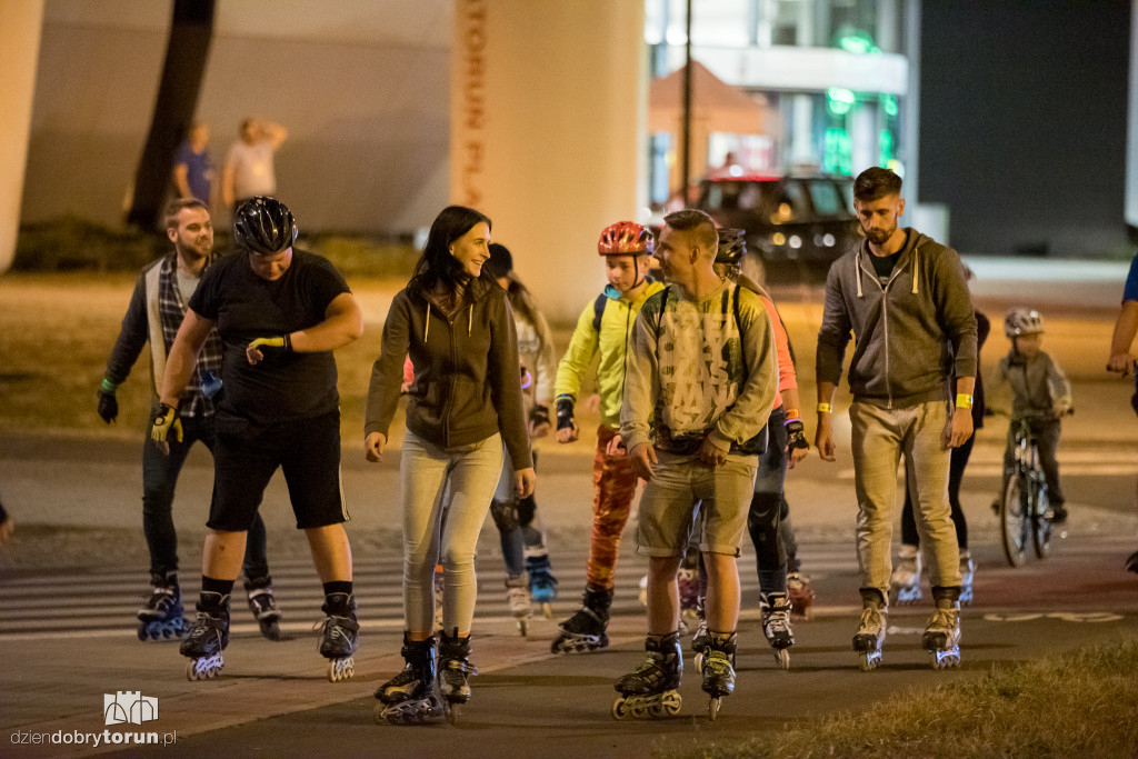 Nightskating koło Toruń Plaza