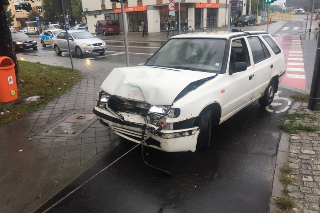 Kolizyjny dzień na ulicach Torunia