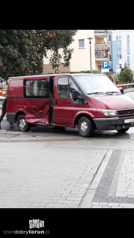 Kolizyjny dzień na ulicach Torunia