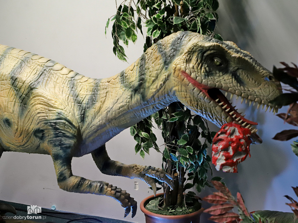 Wystawa dinozaurów w Arenie Toruń