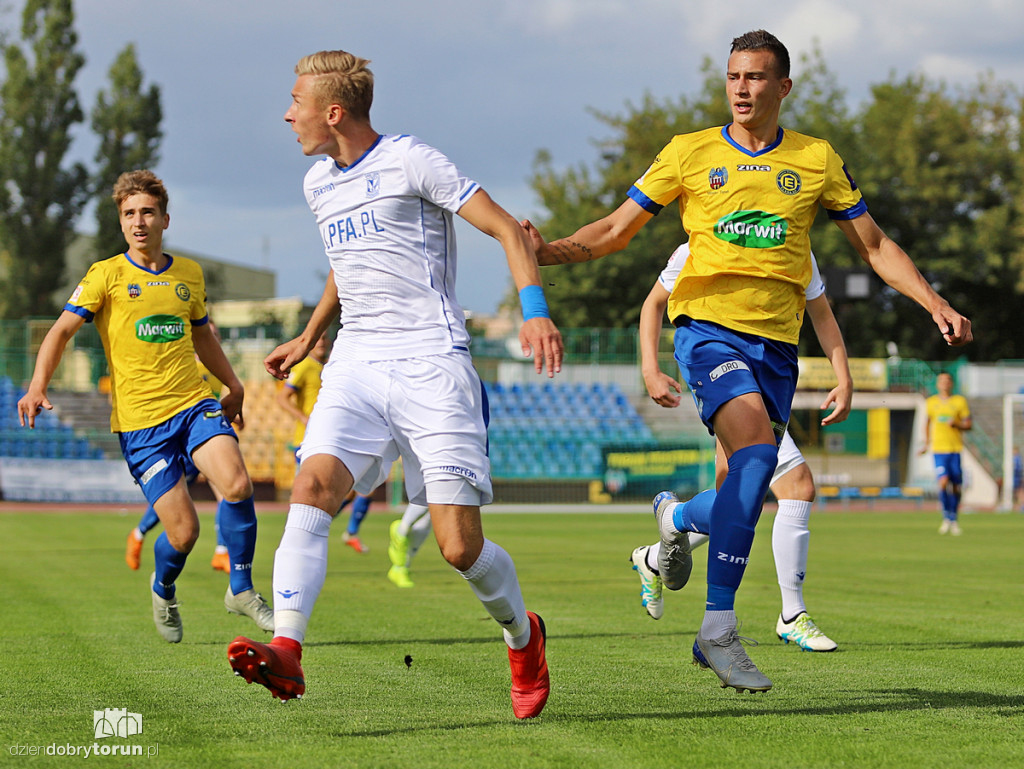 Elana Toruń 2:4 Lech II Poznań