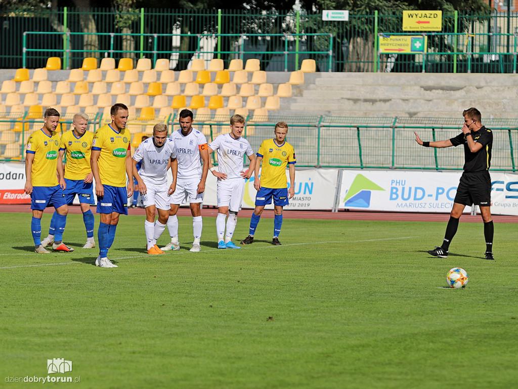 Elana Toruń 2:4 Lech II Poznań