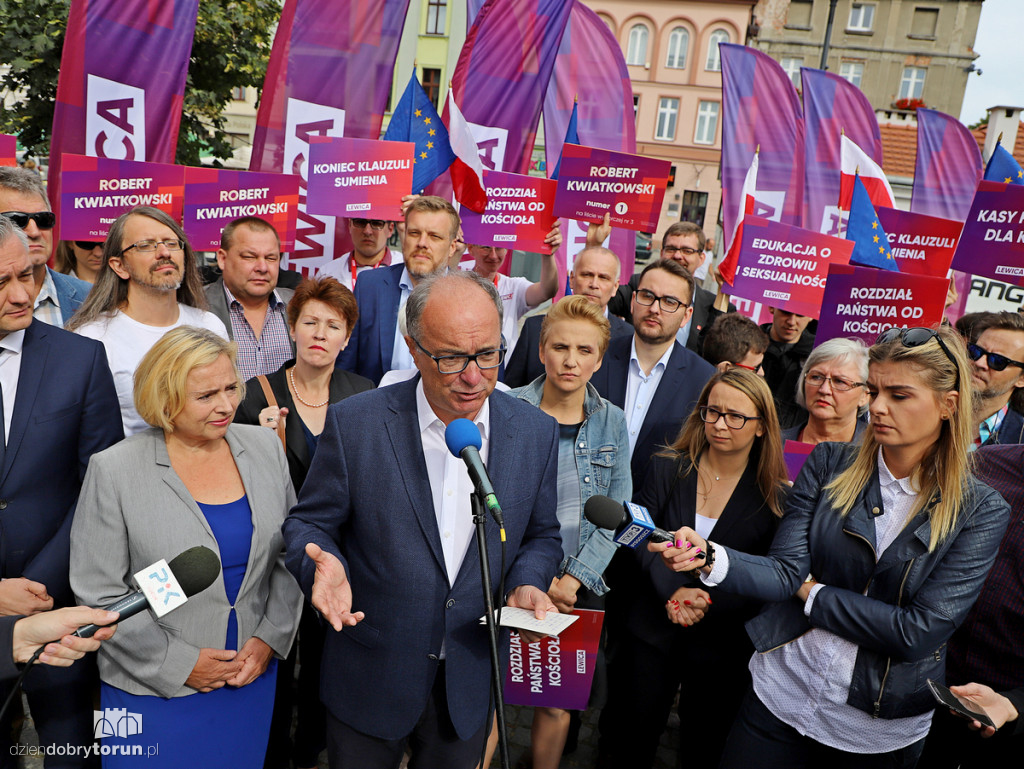 Liderzy Lewicy w Toruniu