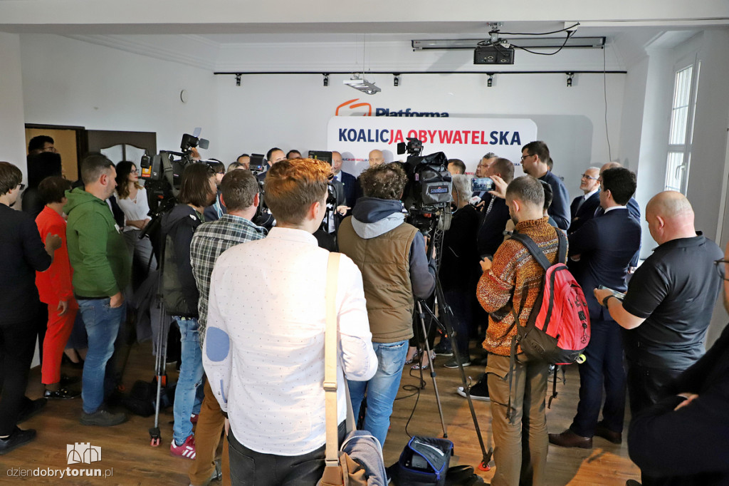 Konferencja Koalicji Obywatelskiej