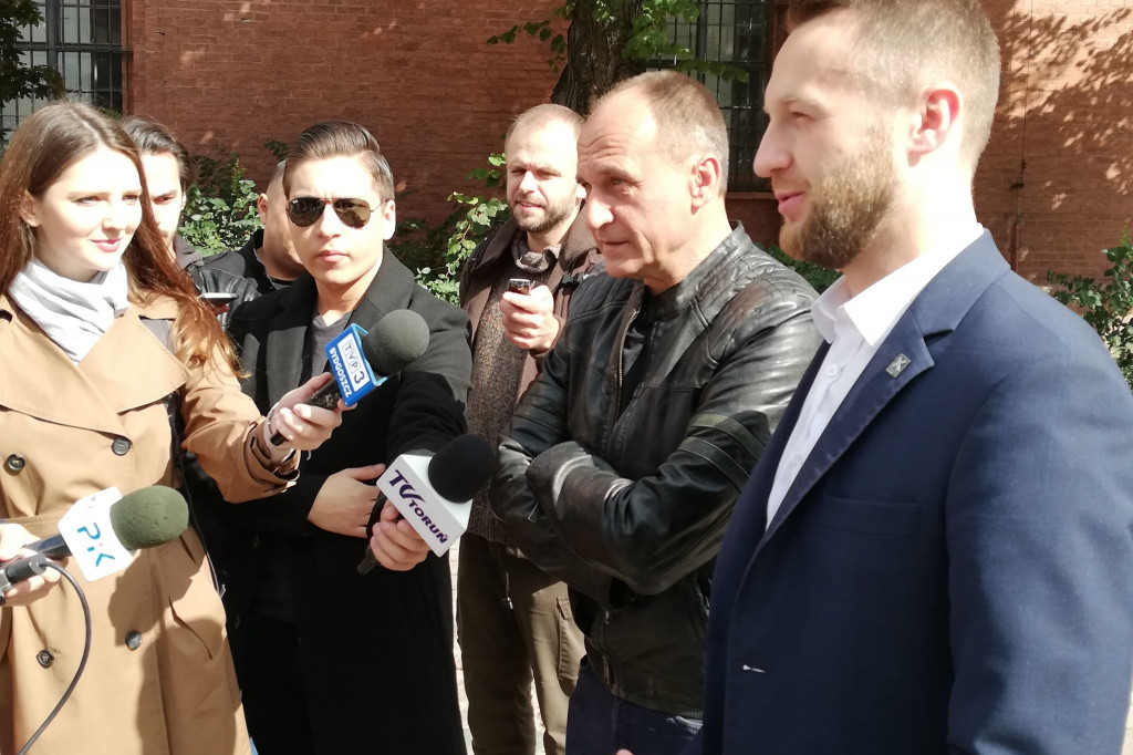Konferencja Pawła Kukiza w Toruniu
