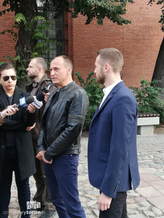 Konferencja Pawła Kukiza w Toruniu