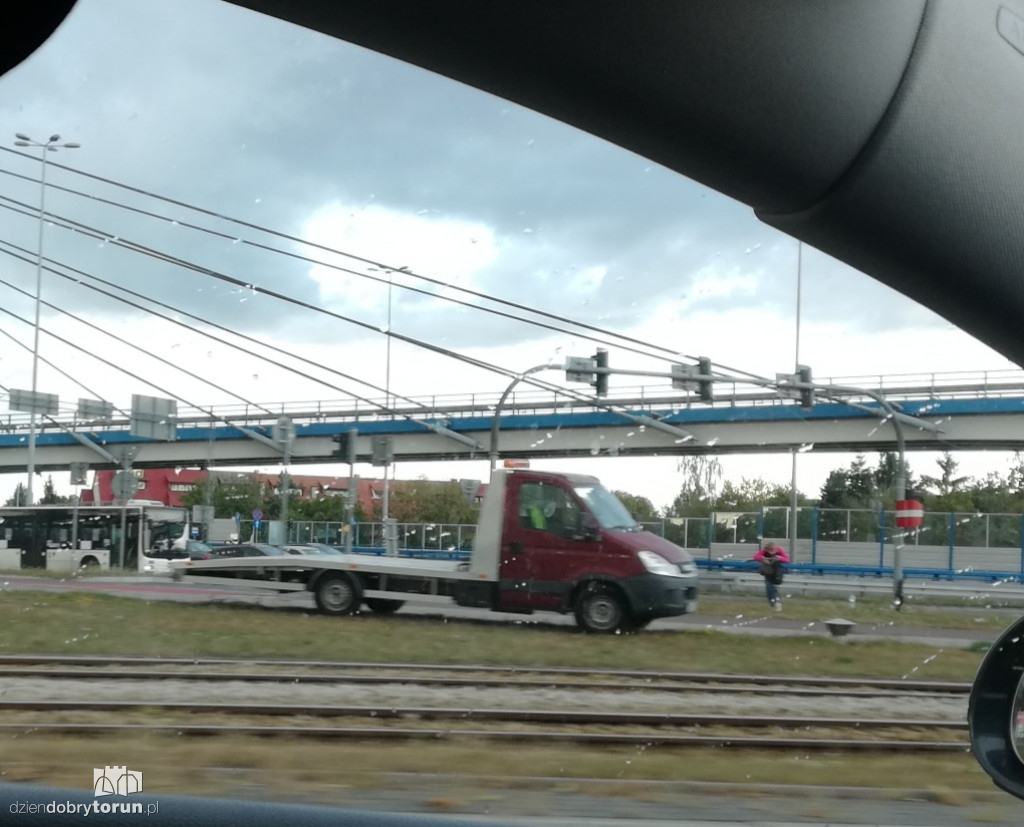 Zdarzenie drogowe na placu Daszyńskiego
