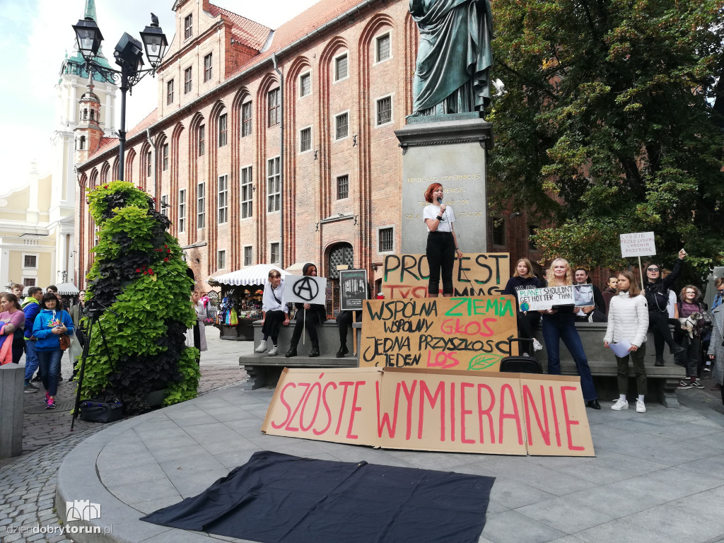 Młodzieżowy strajk klimatyczny w Toruniu