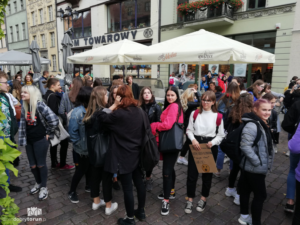 Młodzieżowy strajk klimatyczny w Toruniu