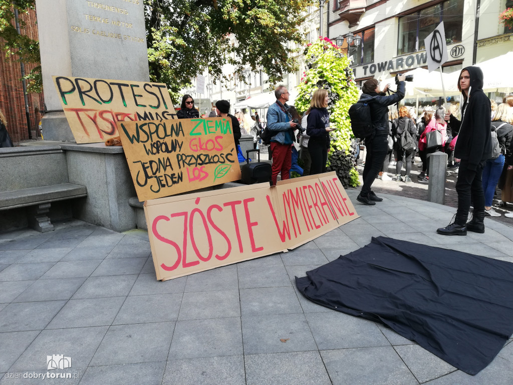 Młodzieżowy strajk klimatyczny w Toruniu