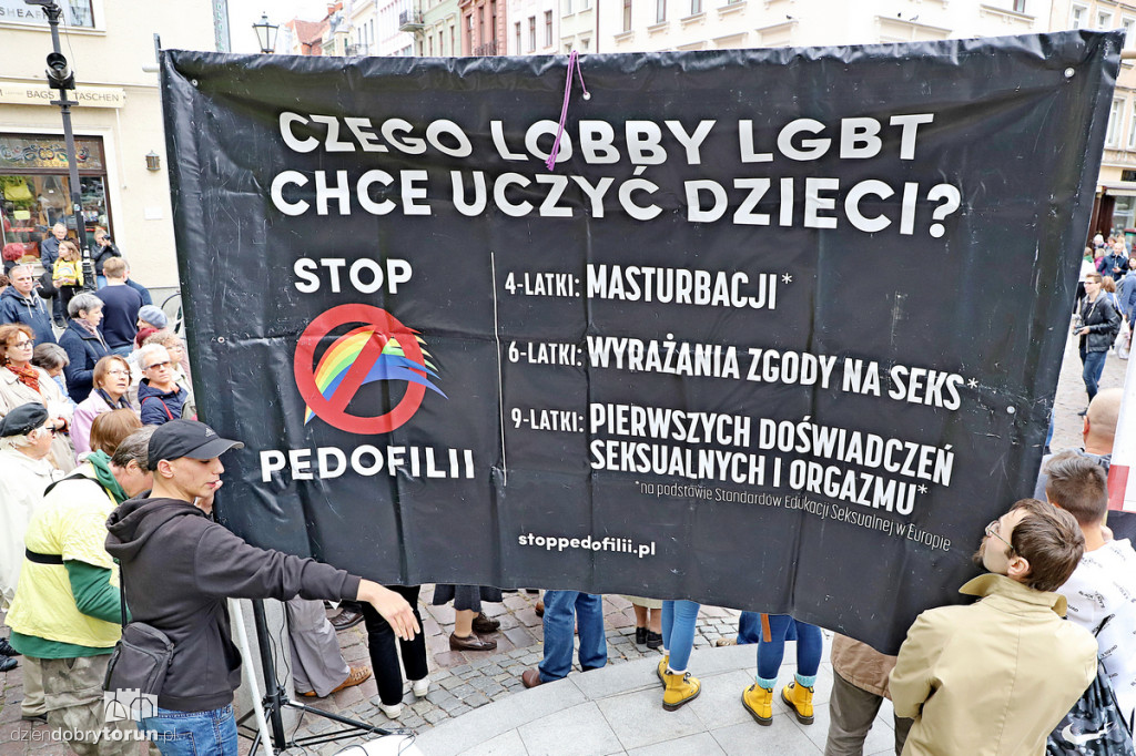Manifestacja STOP Gender