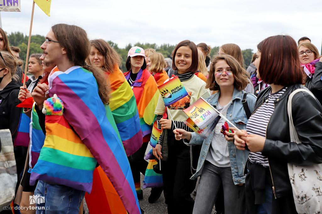 III Marsz Równości przeszedł ulicami Torunia