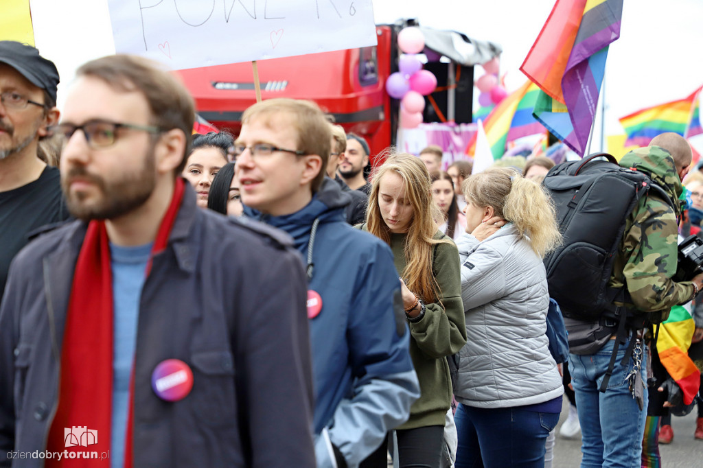 III Marsz Równości przeszedł ulicami Torunia