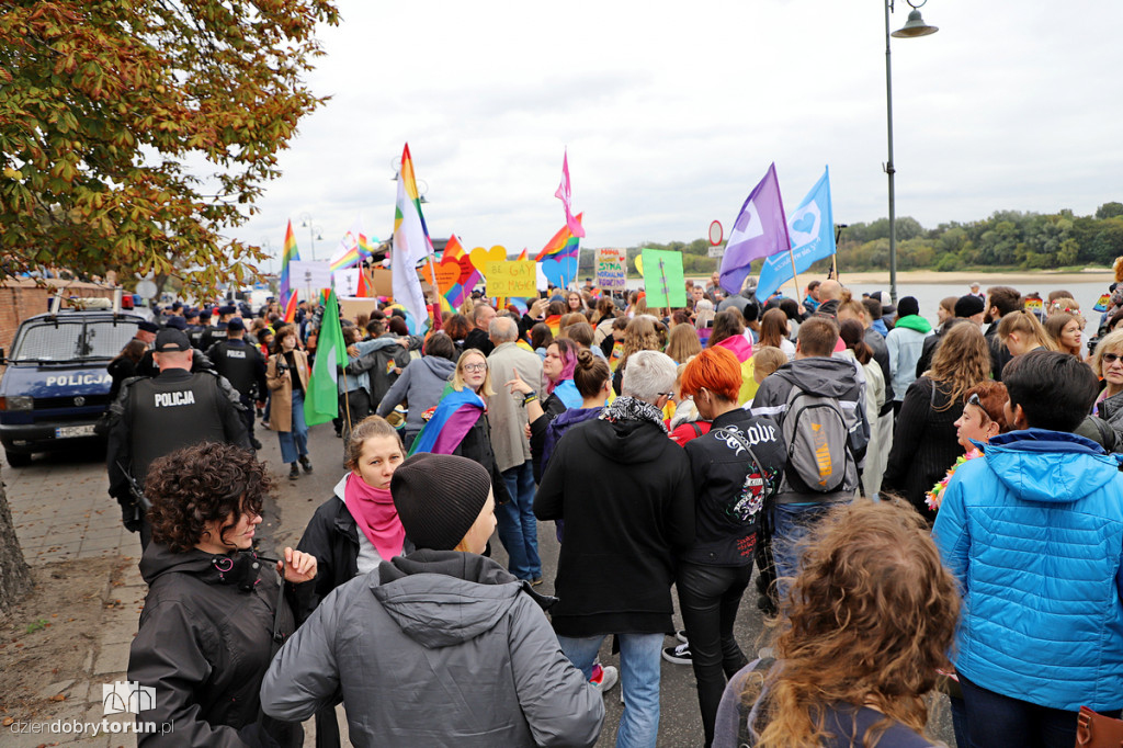 III Marsz Równości przeszedł ulicami Torunia