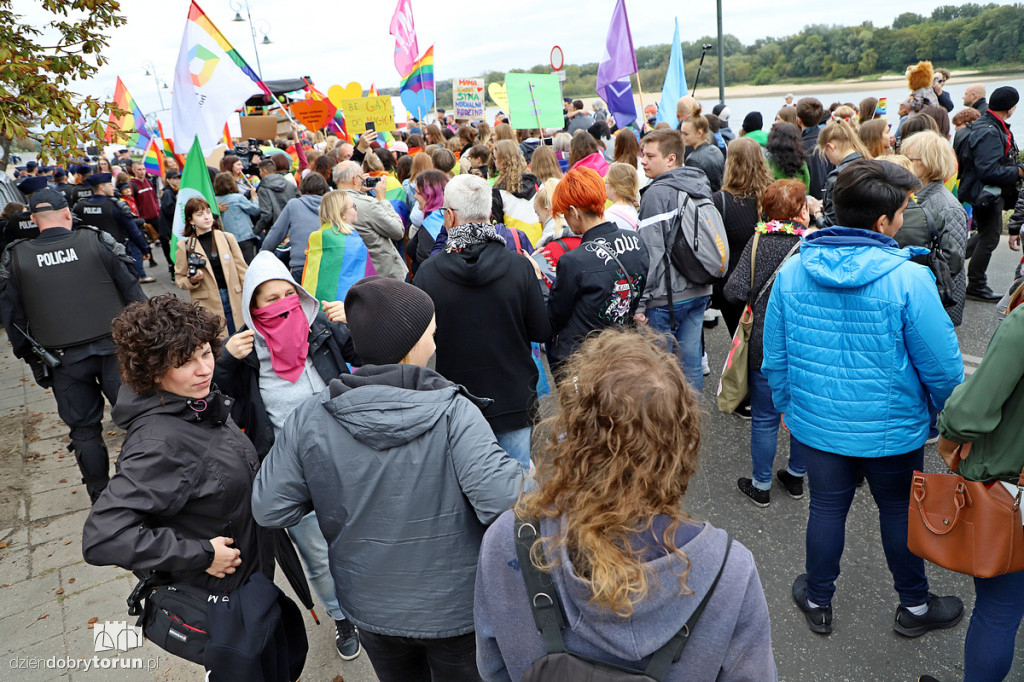 III Marsz Równości przeszedł ulicami Torunia