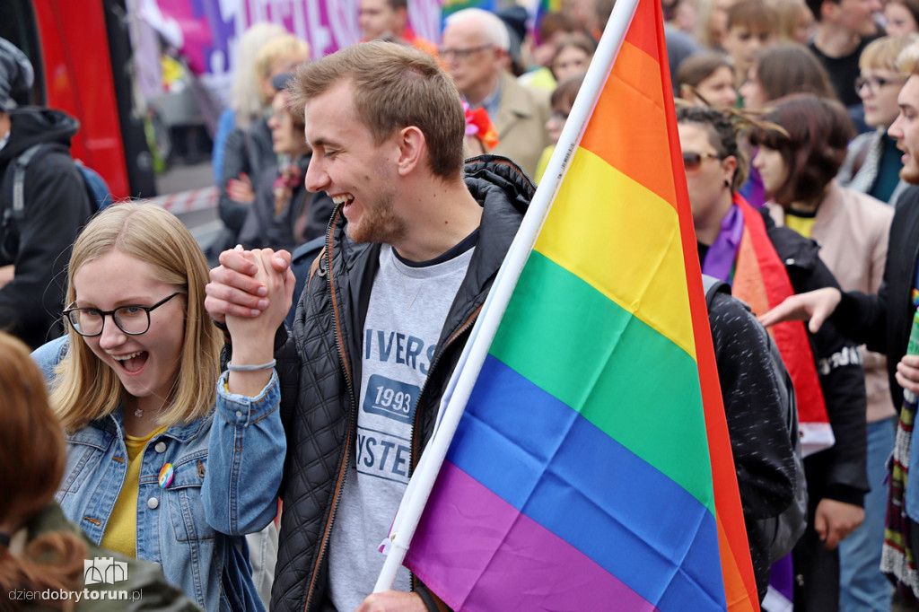 III Marsz Równości przeszedł ulicami Torunia