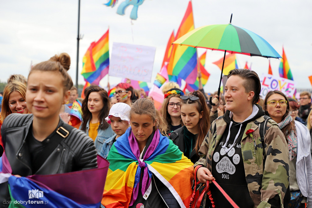 III Marsz Równości przeszedł ulicami Torunia