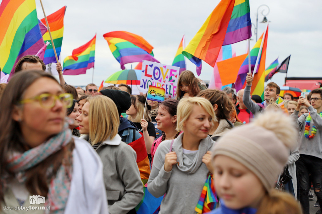 III Marsz Równości przeszedł ulicami Torunia