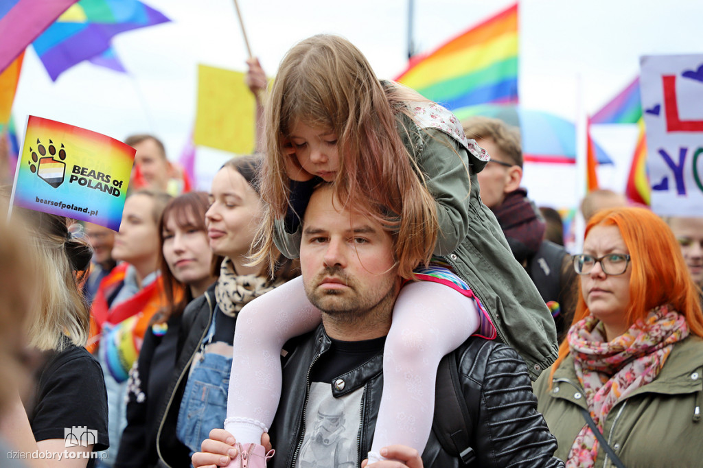 III Marsz Równości przeszedł ulicami Torunia