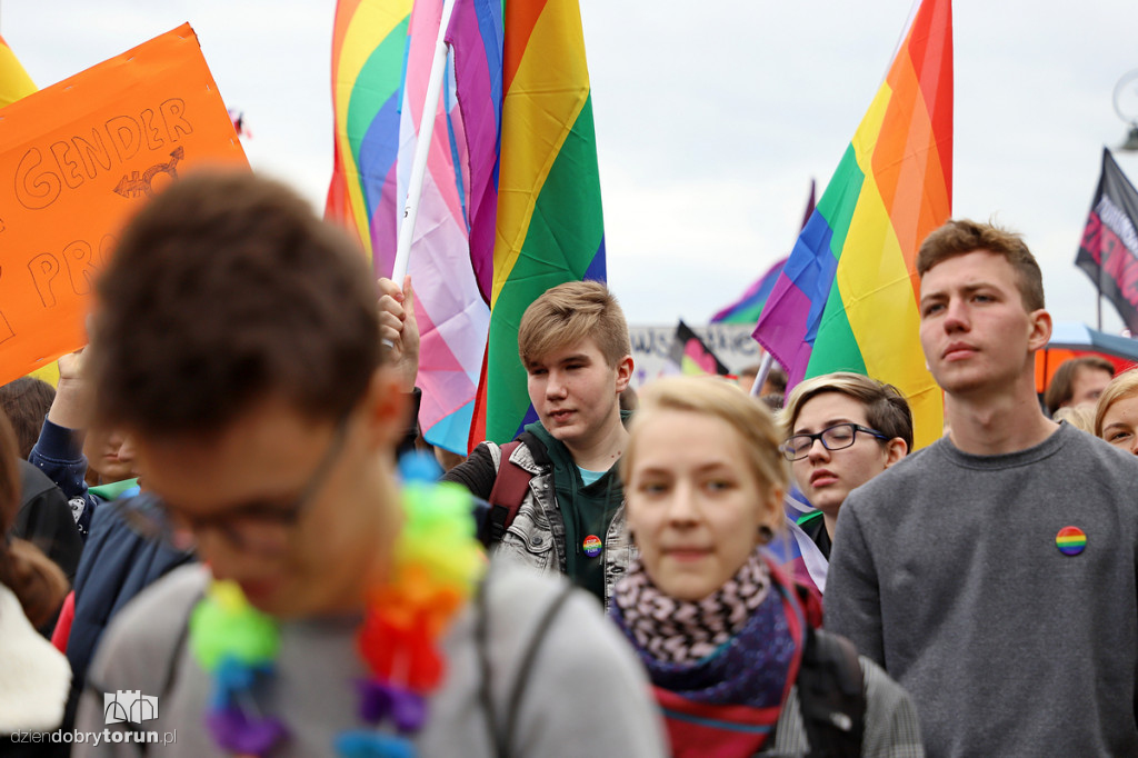 III Marsz Równości przeszedł ulicami Torunia