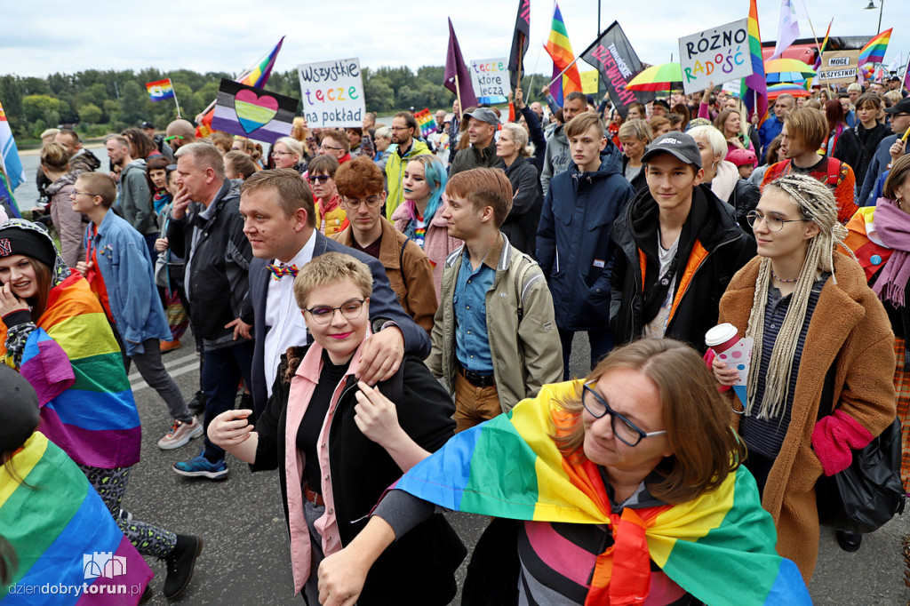 III Marsz Równości przeszedł ulicami Torunia