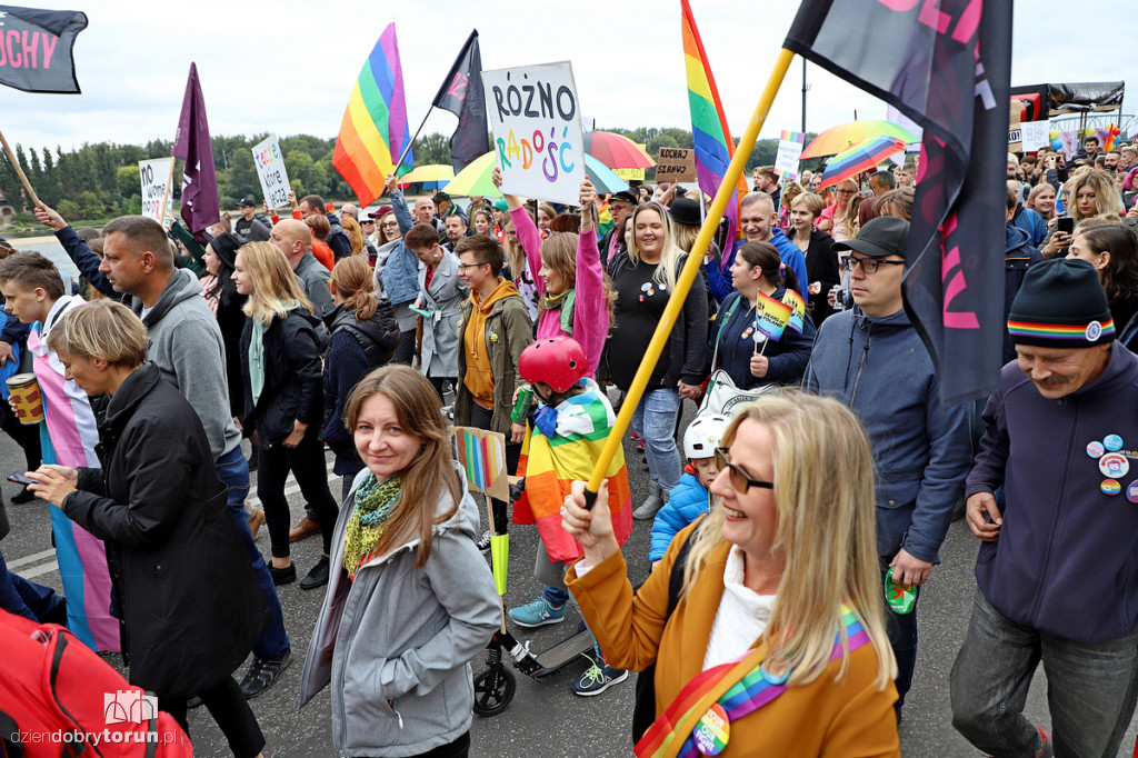III Marsz Równości przeszedł ulicami Torunia