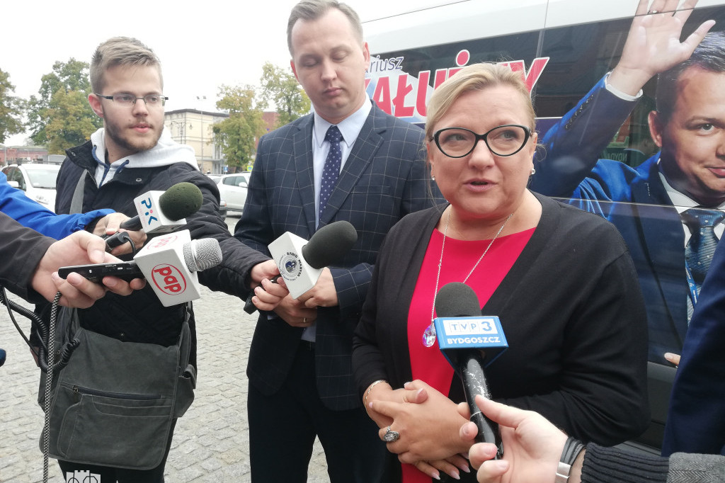 Beata Kempa odwiedziła Toruń