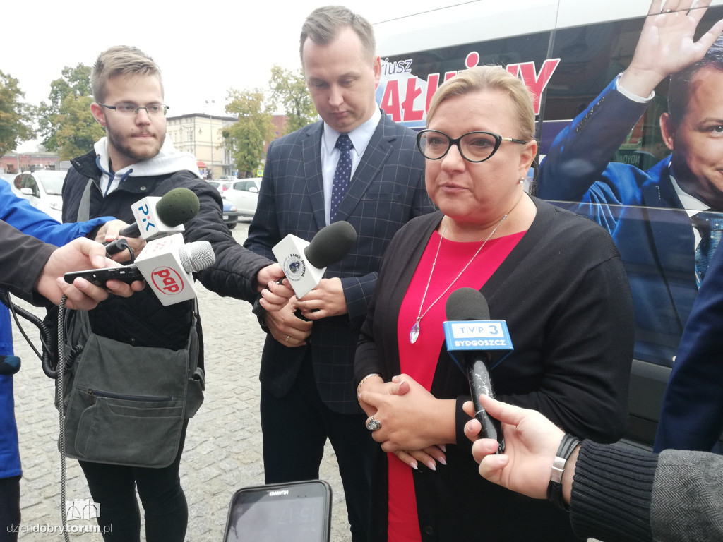 Beata Kempa odwiedziła Toruń